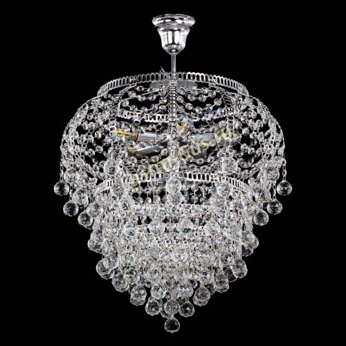 Люстра Альфа №5 шар в Новокузнецке Гусь Хрустальный