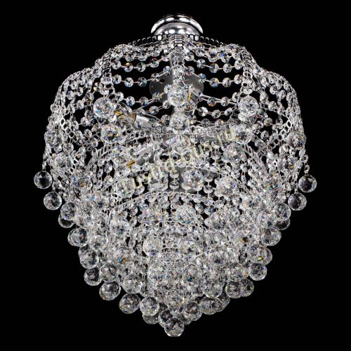 Люстра Альфа №5 шар в Новокузнецке Гусь Хрустальный