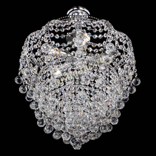 Люстра Альфа №5 шар в Новокузнецке Гусь Хрустальный