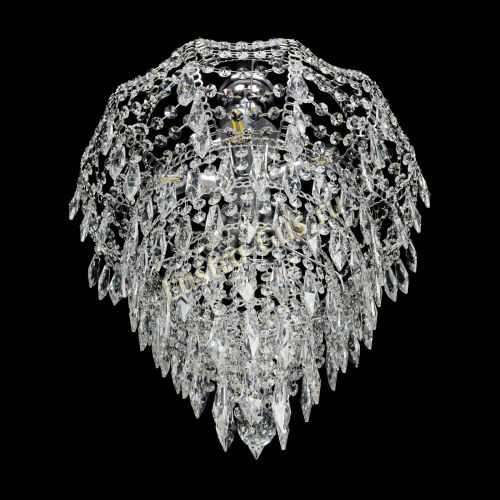 Люстра Альфа №5 с подвесом в Новокузнецке Гусь Хрустальный