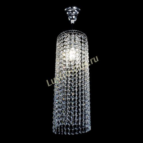 Люстра Анжелина длинная в Новокузнецке Гусь Хрустальный