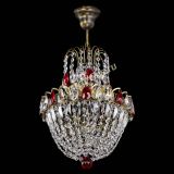 Люстра Астра №1 с подвесом под бронзу Красная в Новокузнецке Люстра Астра №1 с подвесом под бронзу Красная в Новокузнецке