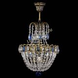 Люстра Астра №1 с подвесом под бронзу Синяя в Новокузнецке Люстра Астра №1 с подвесом под бронзу Синяя в Новокузнецке