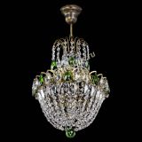 Люстра Астра №1 с подвесом под бронзу Зеленая в Новокузнецке Люстра Астра №1 с подвесом под бронзу Зеленая в Новокузнецке