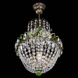 Люстра Астра №1 с подвесом под бронзу Зеленая в Новокузнецке Люстра Астра №1 с подвесом под бронзу Зеленая в Новокузнецке