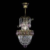 Люстра Астра №1 узкая розовая под бронзу в Новокузнецке Люстра Астра №1 узкая розовая под бронзу в Новокузнецке