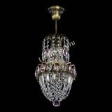 Люстра Астра №1 узкая розовая под бронзу в Новокузнецке Люстра Астра №1 узкая розовая под бронзу в Новокузнецке