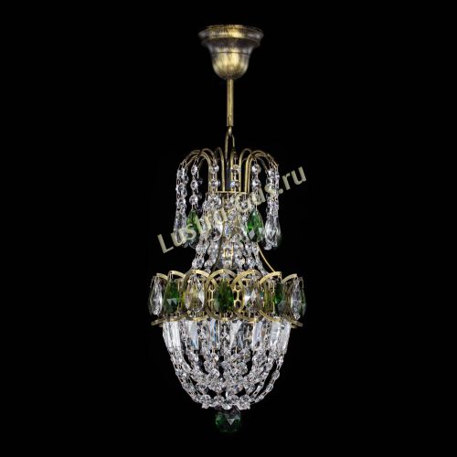 Люстра Астра №1 узкая зеленая под бронзу в Новокузнецке Люстра Астра №1 узкая зеленая под бронзу в Новокузнецке