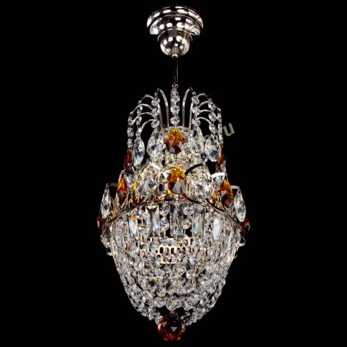 Люстра Астра №1 узкая чайная в Новокузнецке Гусь Хрустальный