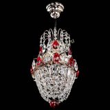 Люстра Астра №1 узкая красная в Новокузнецке Люстра Астра №1 узкая красная в Новокузнецке