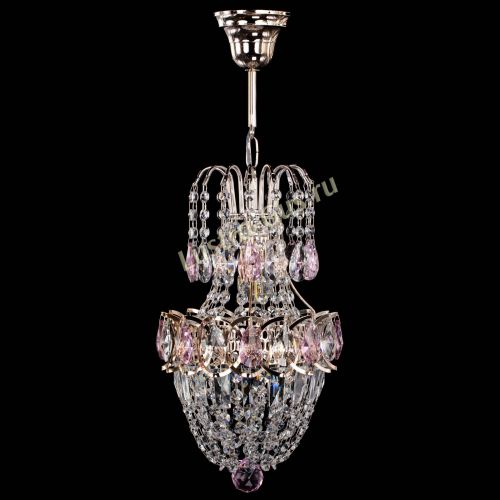 Люстра Астра №1 узкая розовая в Новокузнецке Люстра Астра №1 узкая розовая в Новокузнецке