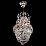 Люстра Астра №1 узкая розовая в Новокузнецке Люстра Астра №1 узкая розовая в Новокузнецке