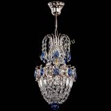 Люстра Астра №1 узкая синяя в Новокузнецке