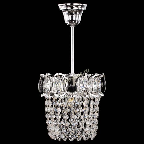 Люстра Астра ажур №1 черная в Новокузнецке Гусь Хрустальный