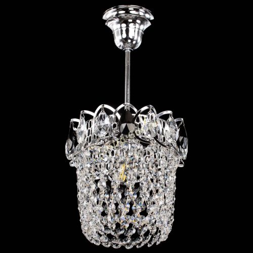 Люстра Астра ажур №1 черная в Новокузнецке Гусь Хрустальный