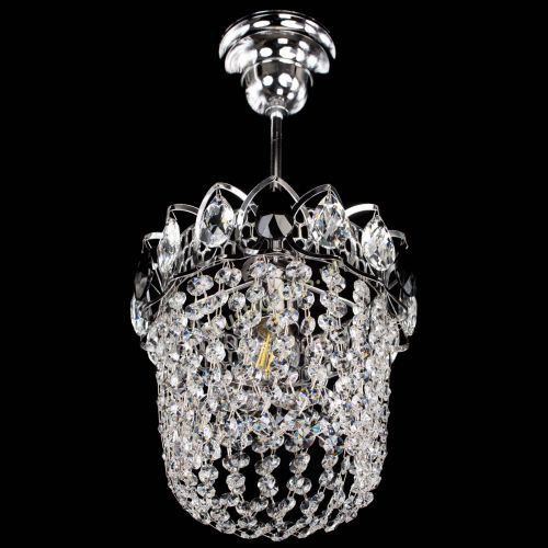 Люстра Астра ажур №1 черная в Новокузнецке Гусь Хрустальный