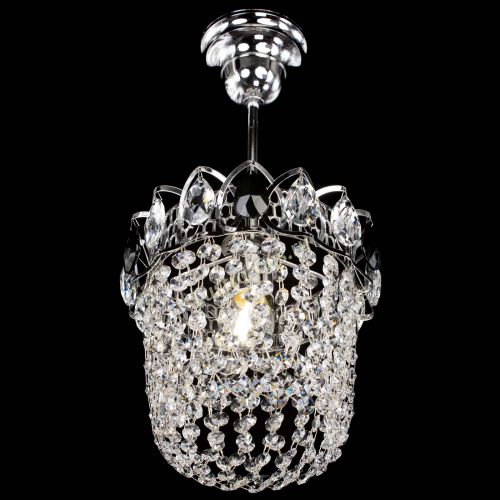 Люстра Астра ажур №1 черная в Новокузнецке Гусь Хрустальный