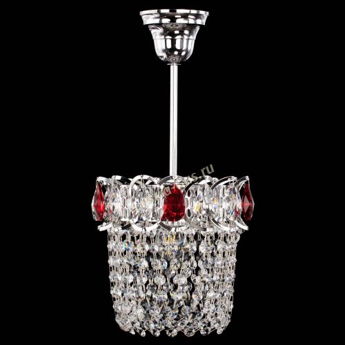 Люстра Астра ажур №1 красная в Новокузнецке Люстра Астра ажур №1 красная в Новокузнецке