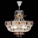 Люстра Астра Белая с подвесом чайная в Новокузнецке Люстра Астра Белая с подвесом чайная в Новокузнецке