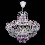 Люстра Астра Белая с подвесом розовая в Новокузнецке