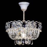 Люстра Астра Бутон №1 Черная - белая с подвесом в Новокузнецке