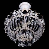 Люстра Астра Бутон №1 Черная - белая с подвесом в Новокузнецке