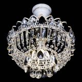 Люстра Астра Бутон №1 Черная - белая с подвесом в Новокузнецке