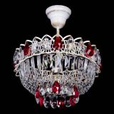 Люстра Астра Бутон №1 Красная - белая с подвесом  в Новокузнецке