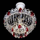 Люстра Астра Бутон №1 Красная - белая с подвесом  в Новокузнецке