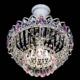 Люстра Астра Бутон №1 Розовая - белая с подвесом  в Новокузнецке