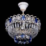 Люстра Астра Бутон №1 Синяя - белая с подвесом в Новокузнецке