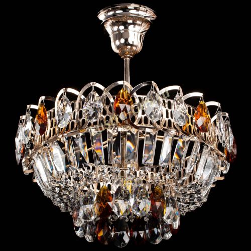 Люстра Астра Бутон №1 с подвесом Чайная в Новокузнецке Гусь Хрустальный