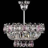 Люстра Астра Бутон №1 с подвесом Розовая в Новокузнецке