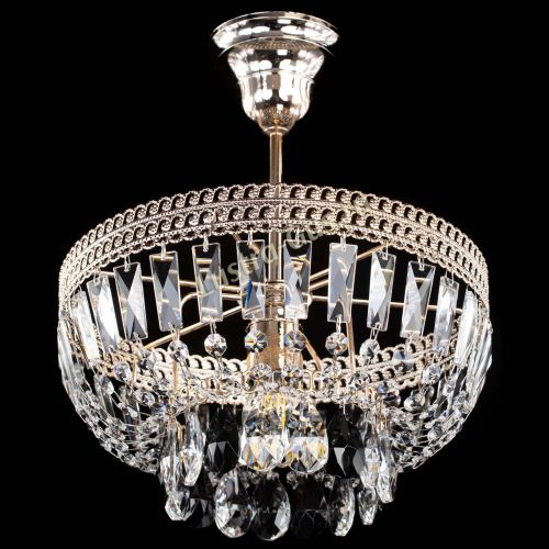 Люстра Астра Флоренция №1 мини черная в Новокузнецке Гусь Хрустальный