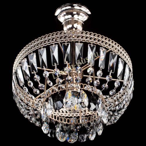 Люстра Астра Флоренция №1 мини черная в Новокузнецке Гусь Хрустальный