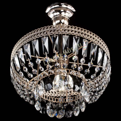 Люстра Астра Флоренция №1 мини черная в Новокузнецке Гусь Хрустальный