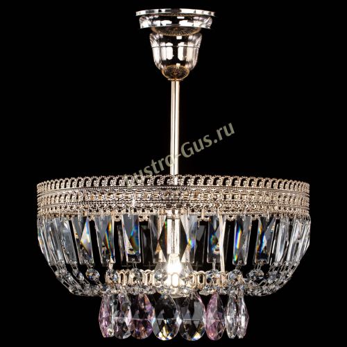 Люстра Астра Флоренция №1 мини розовая в Новокузнецке Гусь Хрустальный