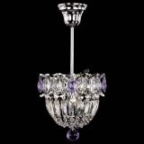 Люстра Астра Купол №1 с подвесом Фиолетовая в Новокузнецке