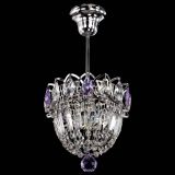 Люстра Астра Купол №1 с подвесом Фиолетовая в Новокузнецке