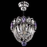 Люстра Астра Купол №1 с подвесом Фиолетовая в Новокузнецке