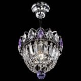 Люстра Астра Купол №1 с подвесом Фиолетовая в Новокузнецке