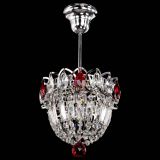 Люстра Астра Купол №1 с подвесом Красная в Новокузнецке Люстра Астра Купол №1 с подвесом Красная в Новокузнецке