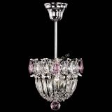 Люстра Астра Купол №1 с подвесом Розовая в Новокузнецке