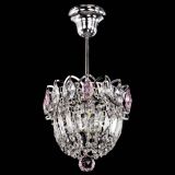 Люстра Астра Купол №1 с подвесом Розовая в Новокузнецке