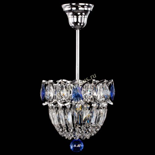 Люстра Астра Купол №1 с подвесом Синяя в Новокузнецке Люстра Астра Купол №1 с подвесом Синяя в Новокузнецке