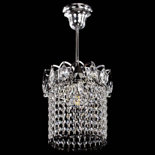 Люстра Астра оптикон №1 черная в Новокузнецке Гусь Хрустальный