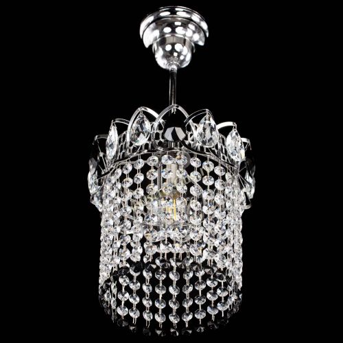 Люстра Астра оптикон №1 черная в Новокузнецке Гусь Хрустальный