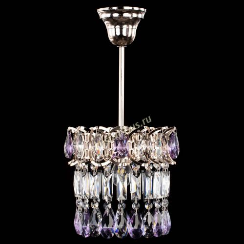 Люстра Астра пластинка №1 фиолетовая в Новокузнецке Люстра Астра пластинка №1 фиолетовая в Новокузнецке