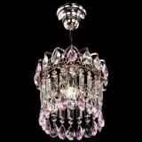 Люстра Астра пластинка №1 розовая в Новокузнецке