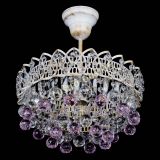 Люстра Астра шар №1 Розовая белая в Новокузнецке